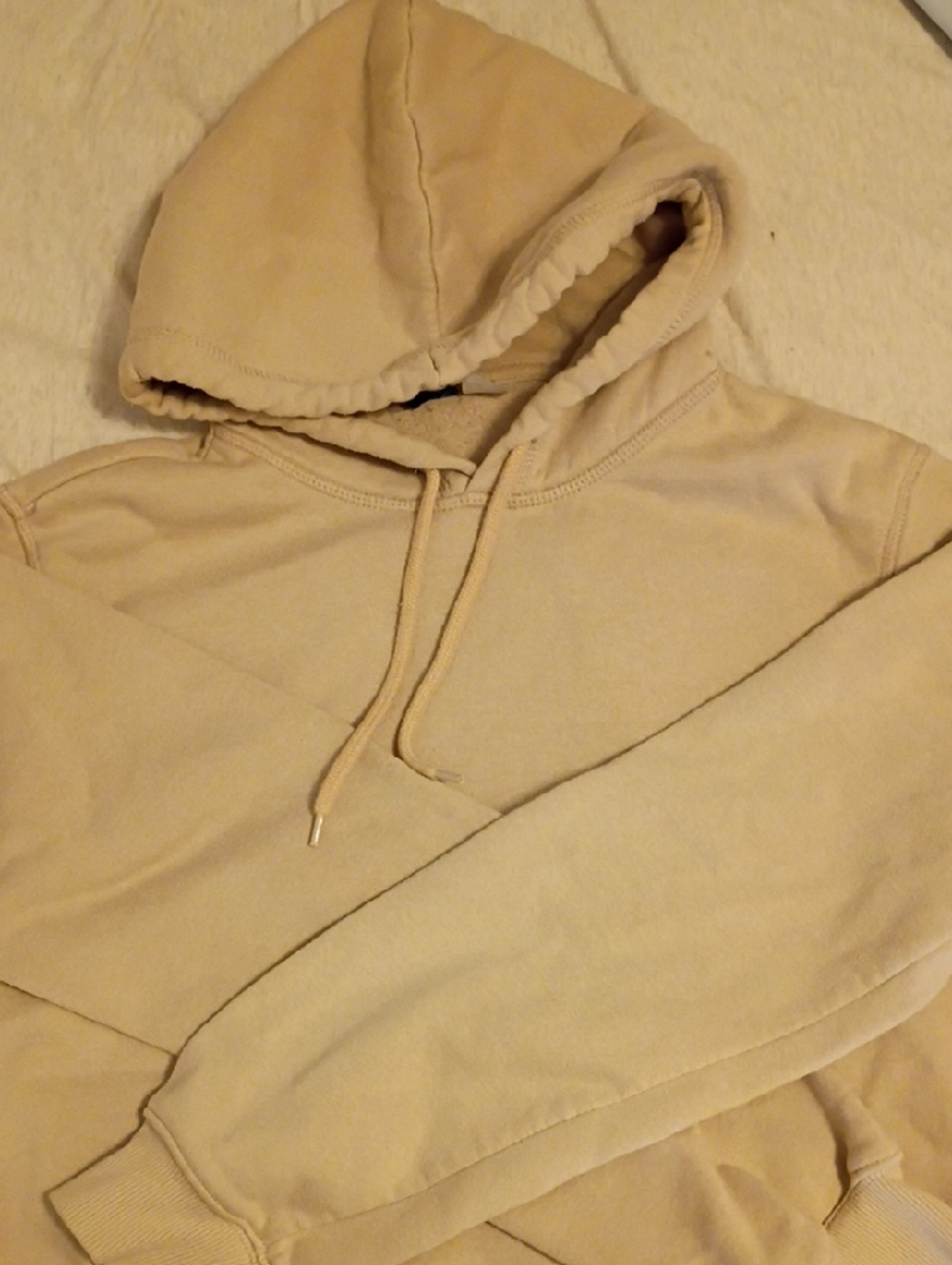 Divided Beige Hoodie